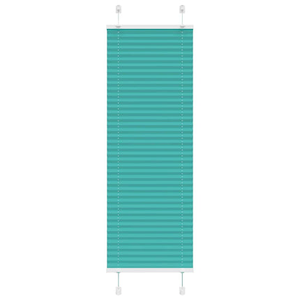 Plisségardin Benzin Grøn 50x100 cm Stofbredde 49,4 cm Polyester