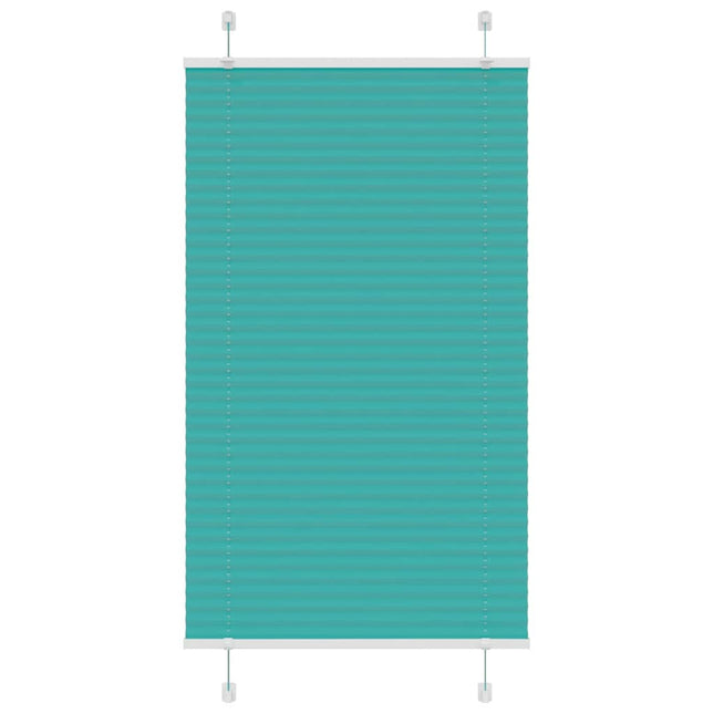 Plisségardin Benzin Grøn 70x100 cm Stofbredde 69,4 cm Polyester