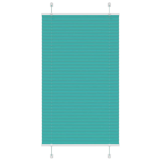 Plisségardin Benzin Grøn 70x100 cm Stofbredde 69,4 cm Polyester