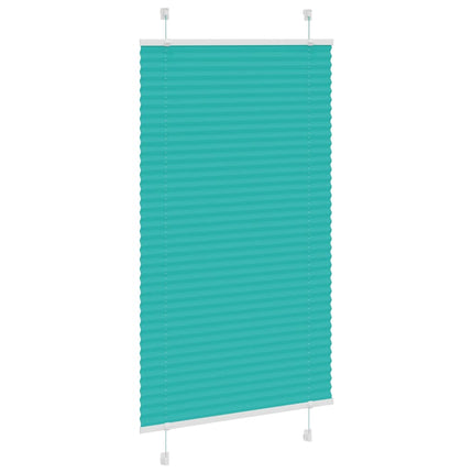 Plisségardin Benzin Grøn 70x100 cm Stofbredde 69,4 cm Polyester
