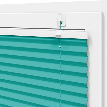 Plisségardin Benzin Grøn 75x100 cm Stofbredde 74,4 cm Polyester