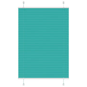Plisségardin Benzin Grøn 90x100 cm Stofbredde 89,4 cm Polyester