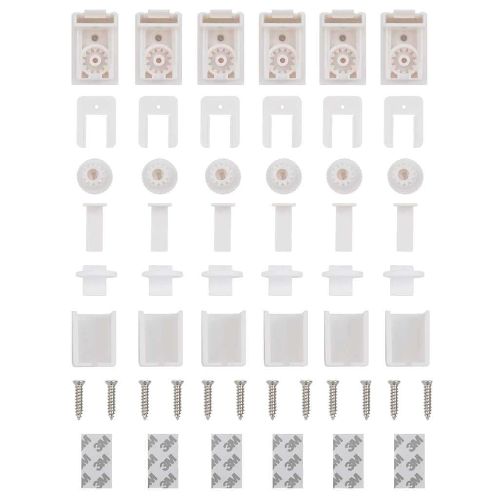 Plisségardin Benzin Grøn 105x100cm Stofbredde 104,4cm Polyester