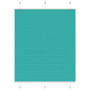 Plisségardin Benzin Grøn 110x100cm Stofbredde 109,4cm Polyester