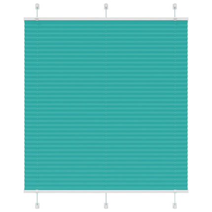 Plisségardin Benzin Grøn 115x100cm Stofbredde 114,4cm Polyester