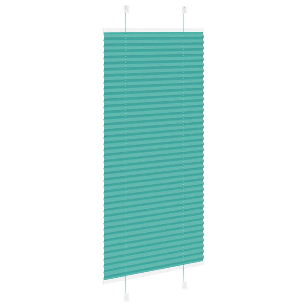 Plisségardin Benzin Grøn 60x150 cm Stofbredde 59,4 cm Polyester