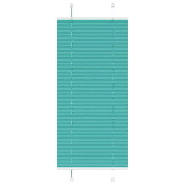 Plisségardin Benzin Grøn 65x150 cm Stofbredde 64,4 cm Polyester