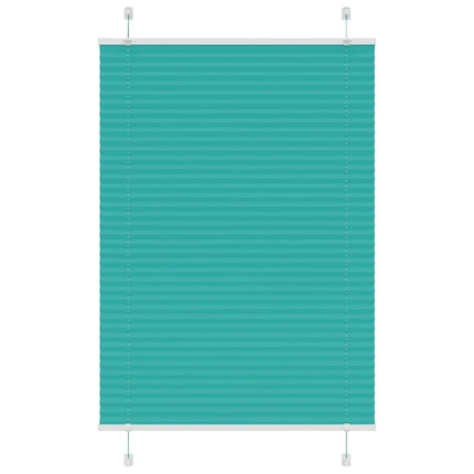 Plisségardin Benzin Grøn 85x150 cm Stofbredde 84,4 cm Polyester