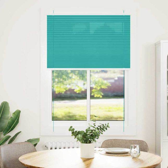 Plisségardin Benzin Grøn 100x150 cm Stofbredde 99,4cm Polyester