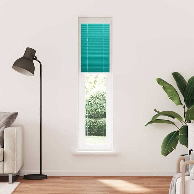 Plisségardin Benzin Grøn 40x200 cm Stofbredde 39,4 cm Polyester