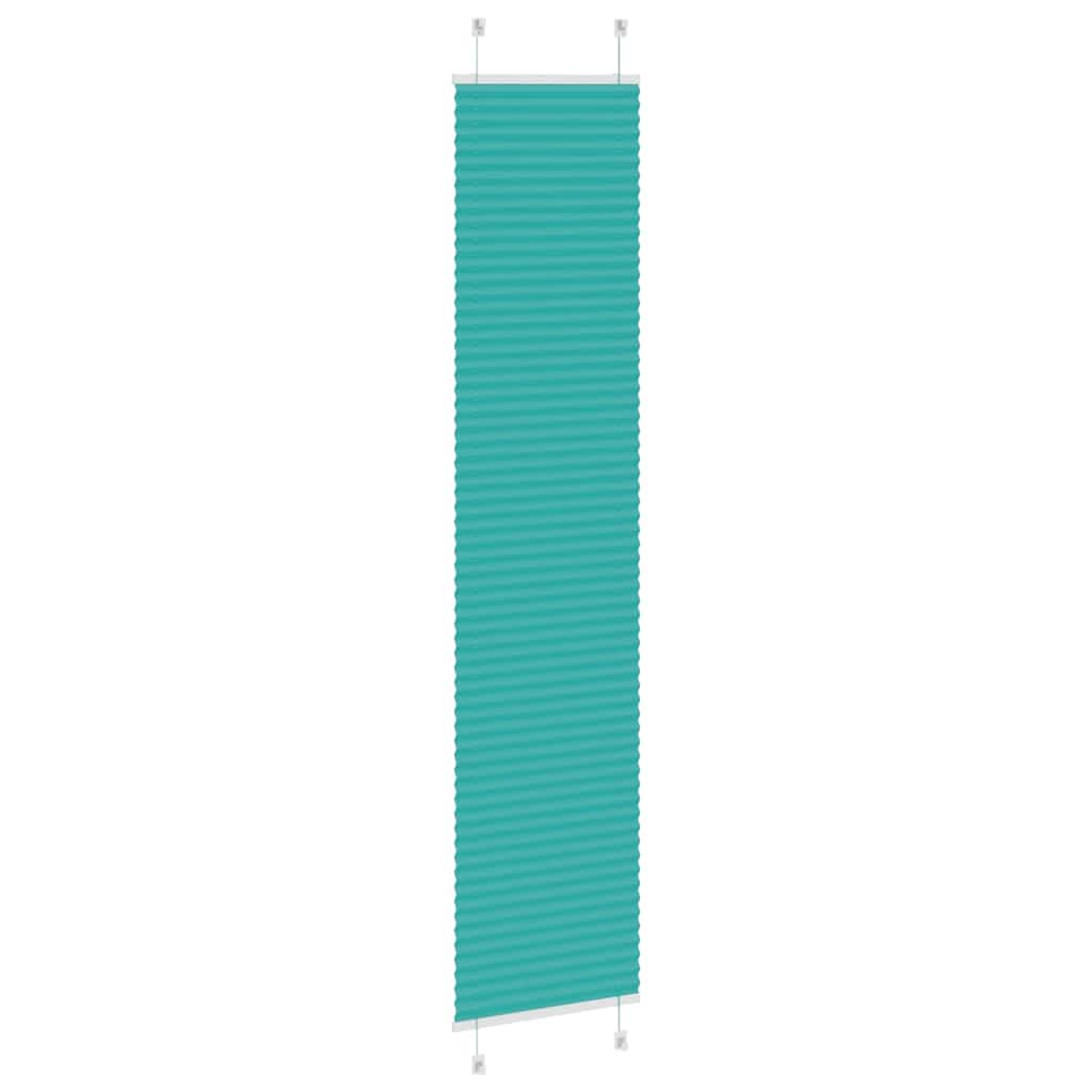 Plisségardin Benzin Grøn 50x200 cm Stofbredde 49,4 cm Polyester