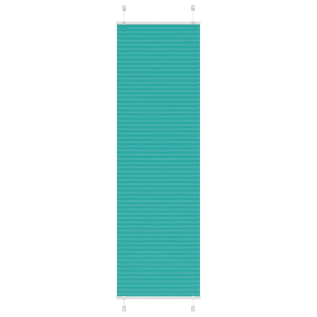 Plisségardin Benzin Grøn 60x200 cm Stofbredde 59,4 cm Polyester