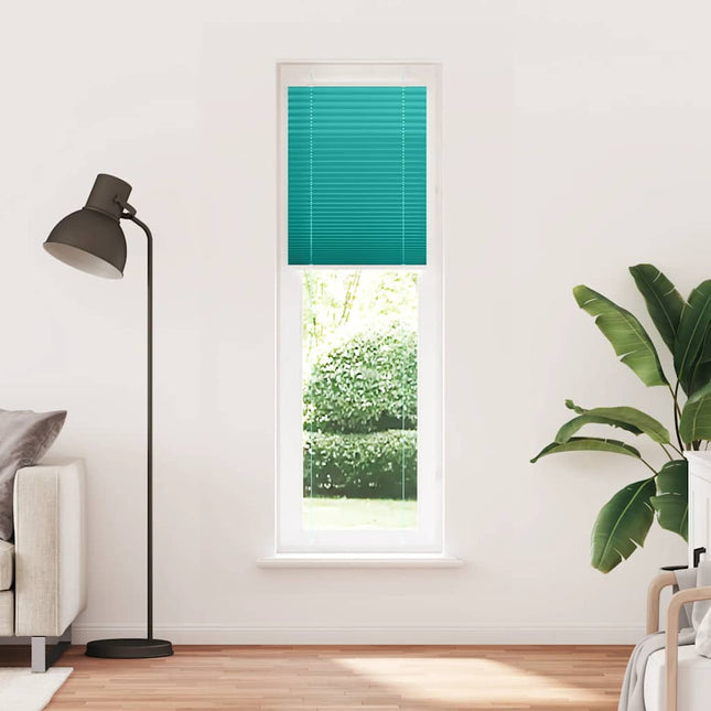 Plisségardin Benzin Grøn 60x200 cm Stofbredde 59,4 cm Polyester