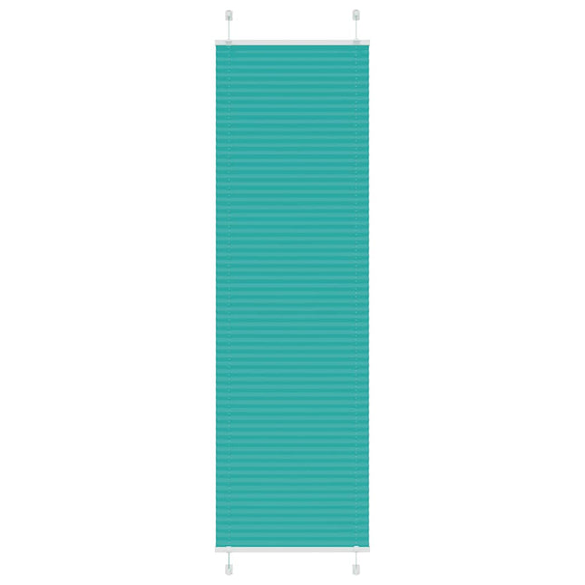 Plisségardin Benzin Grøn 65x200 cm Stofbredde 64,4 cm Polyester
