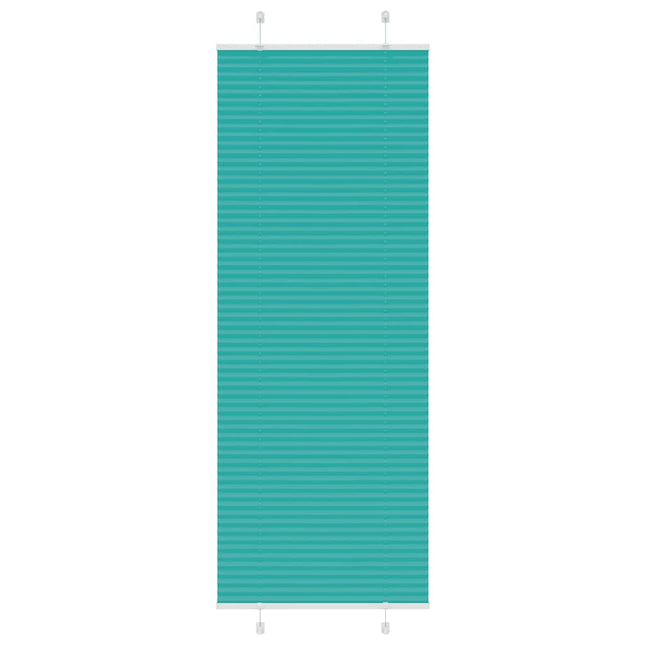 Plisségardin Benzin Grøn 80x200 cm Stofbredde 79,4 cm Polyester