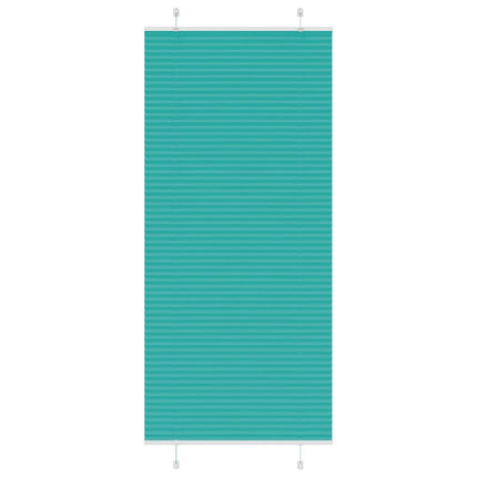 Plisségardin Benzin Grøn 100x200 cm Stofbredde 99,4cm Polyester