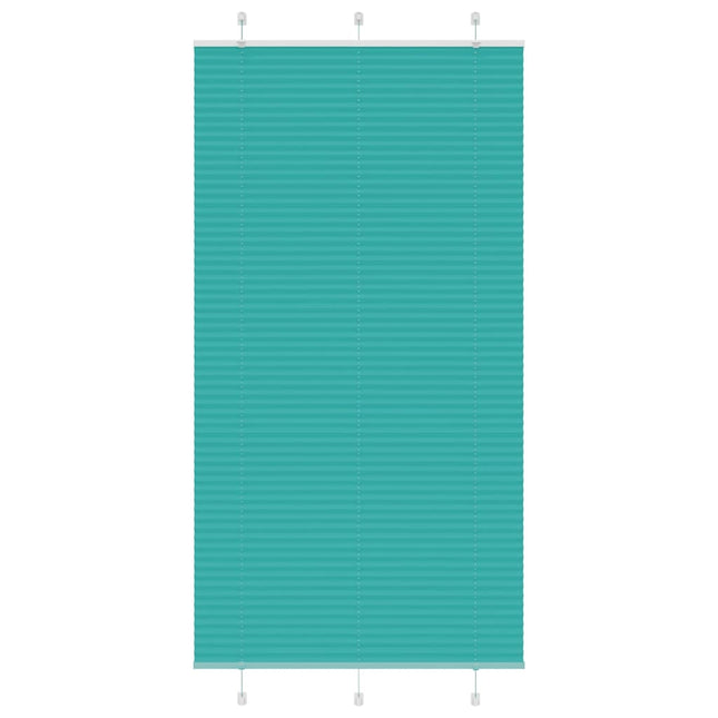 Plisségardin Benzin Grøn 105x200cm Stofbredde 104,4cm Polyester