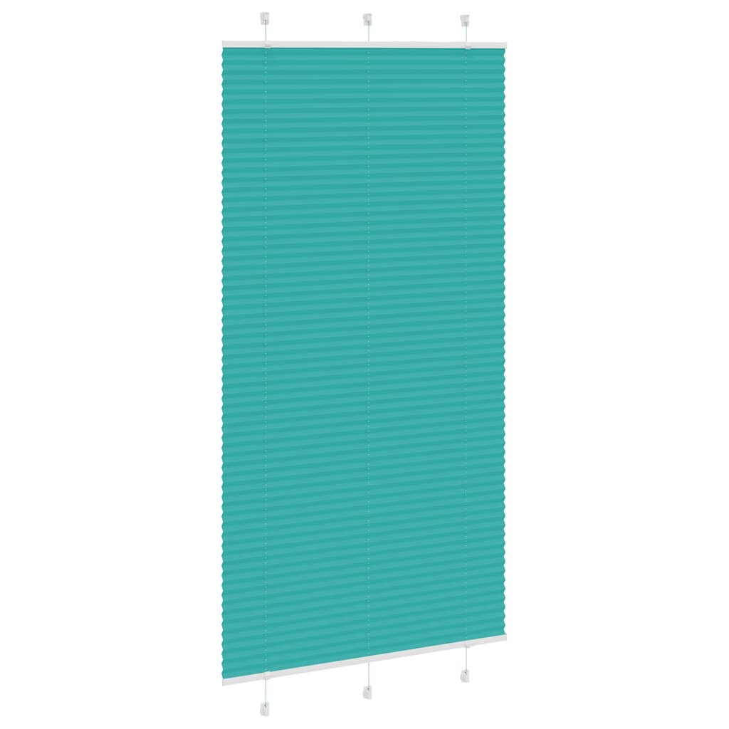 Plisségardin Benzin Grøn 105x200cm Stofbredde 104,4cm Polyester