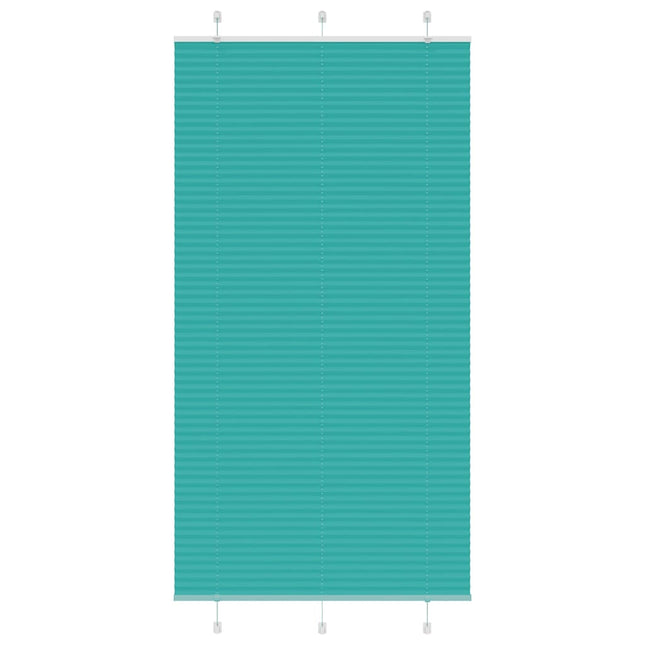 Plisségardin Benzin Grøn 110x200cm Stofbredde 109,4cm Polyester