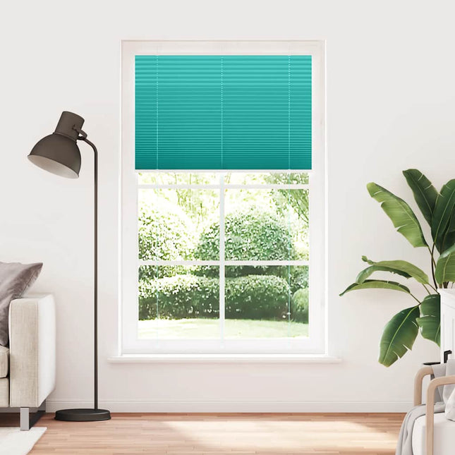 Plisségardin Benzin Grøn 115x200cm Stofbredde 114,4cm Polyester