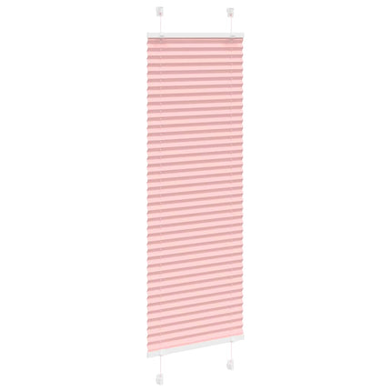 Plisségardin Lyserød 40x100 cm Stofbredde 39,4 cm Polyester