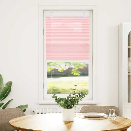 Plisségardin Lyserød 60x100 cm Stofbredde 59,4 cm Polyester