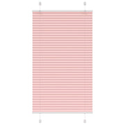 Plisségardin Lyserød 80x100 cm Stofbredde 79,4 cm Polyester