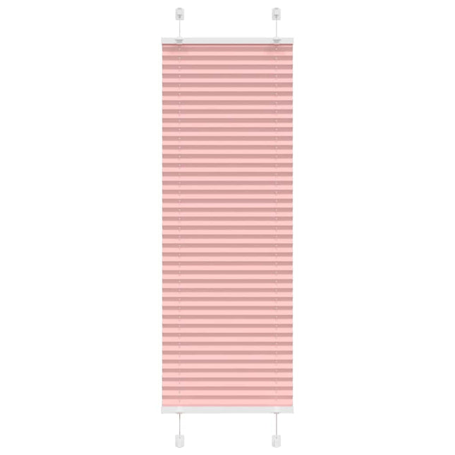 Plisségardin Lyserød 50x150 cm Stofbredde 49,4 cm Polyester