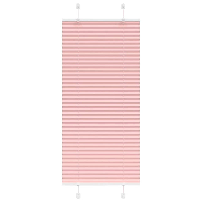 Plisségardin Lyserød 65x150 cm Stofbredde 64,4 cm Polyester