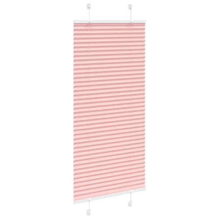 Plisségardin Lyserød 65x150 cm Stofbredde 64,4 cm Polyester