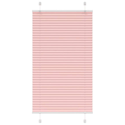 Plisségardin Lyserød 70x150 cm Stofbredde 69,4 cm Polyester