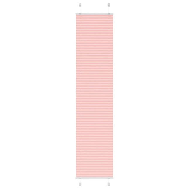 Plisségardin Lyserød 40x200 cm Stofbredde 39,4 cm Polyester