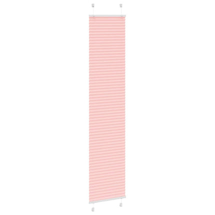 Plisségardin Lyserød 40x200 cm Stofbredde 39,4 cm Polyester