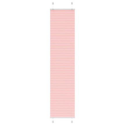 Plisségardin Lyserød 45x200 cm Stofbredde 44,4 cm Polyester