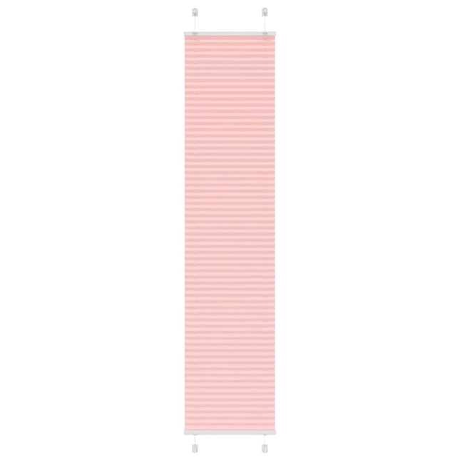 Plisségardin Lyserød 45x200 cm Stofbredde 44,4 cm Polyester