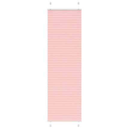 Plisségardin Lyserød 55x200 cm Stofbredde 54,4 cm Polyester