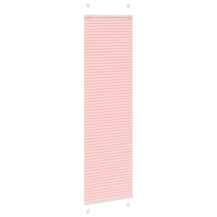 Plisségardin Lyserød 55x200 cm Stofbredde 54,4 cm Polyester