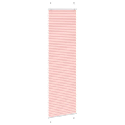 Plisségardin Lyserød 60x200 cm Stofbredde 59,4 cm Polyester
