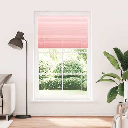 Plisségardin Lyserød 120x200 cm Stofbredde 119,4 cm Polyester