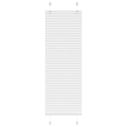 Plisségardin Hvid 40x150 cm Stofbredde 39,4 cm Polyester