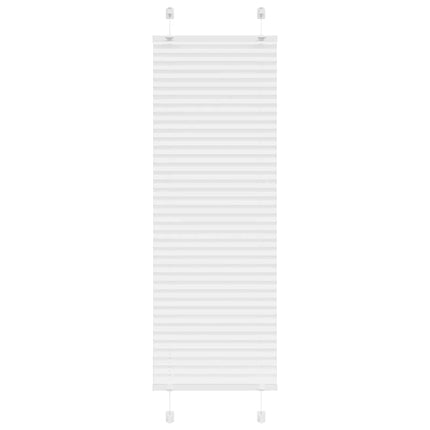Plisségardin Hvid 45x150 cm Stofbredde 44,4 cm Polyester