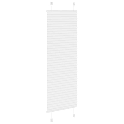 Plisségardin Hvid 50x150 cm Stofbredde 49,4 cm Polyester