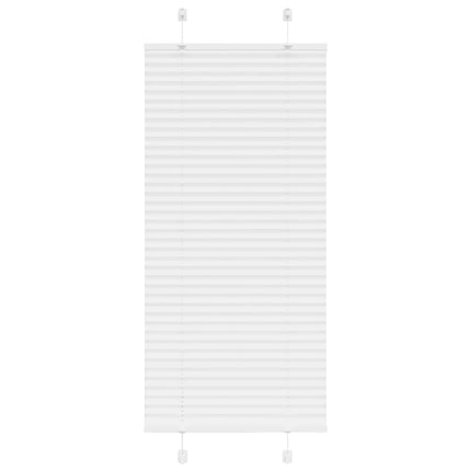 Plisségardin Hvid 60x150 cm Stofbredde 59,4 cm Polyester