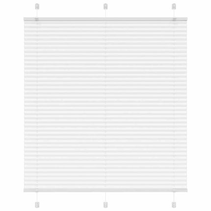 Plisségardin Hvid 115x150 cm Stofbredde 114,4 cm Polyester