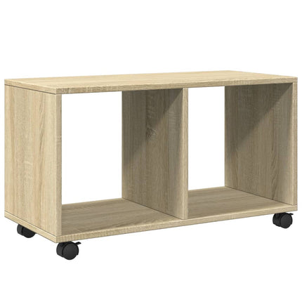 rullebord 72x33x42,5 cm konstrueret træ sonoma-eg