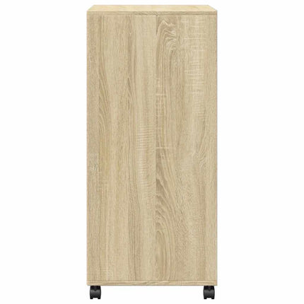 rullebord 55x40x91 cm konstrueret træ sonoma-eg