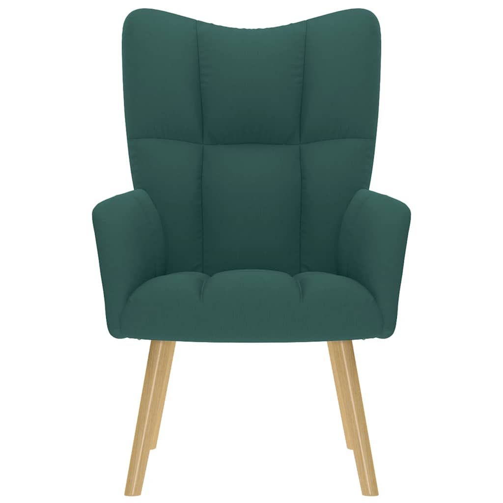 lænestol stof mørkegrøn