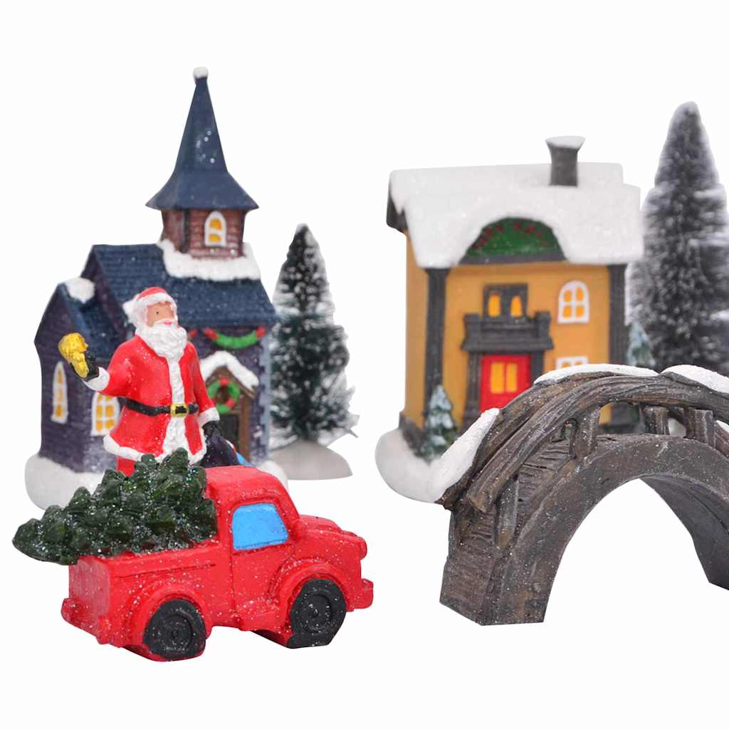 Jule Borddekoration Flerfarvet Har resin, plast