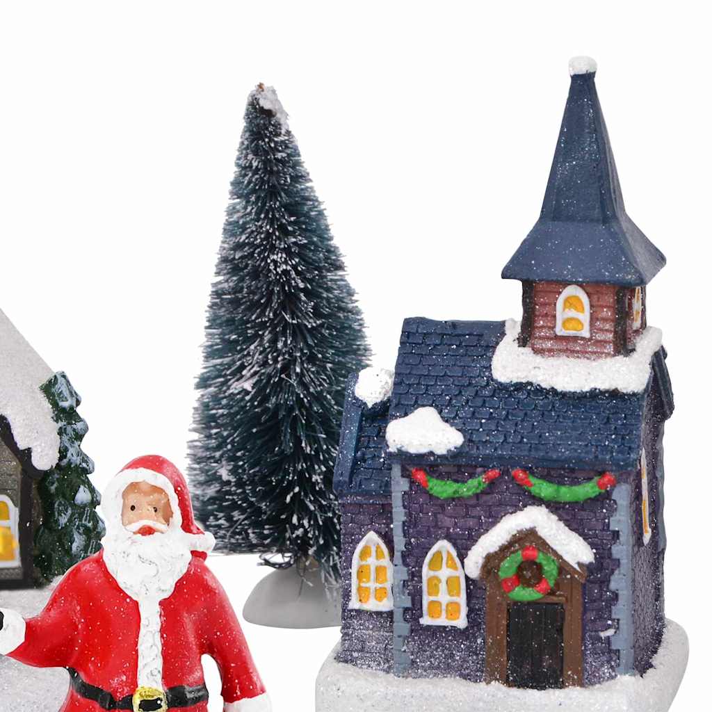 Jule Borddekoration Flerfarvet Har resin, plast