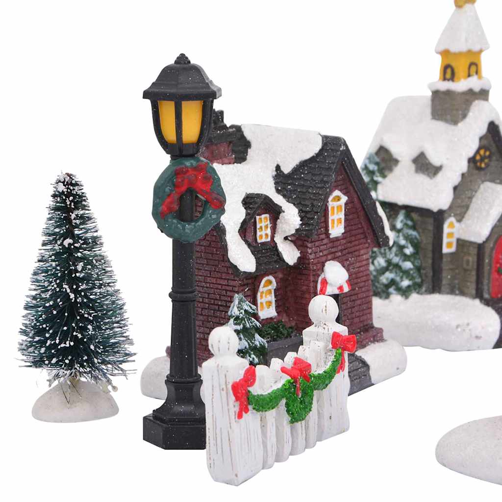 Jule Borddekoration Flerfarvet Har resin, plast